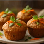 vegan lentil shepherd’s pie in a golden casserole, topped with fluffy mashed potatoes and herbs